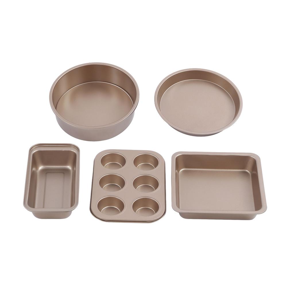 Backform-Set Professionelles Backform-Set aus Kohlenstoffstahl mit Kuchenform Backformen Pizzablech für