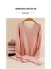 Women's Winter Fleece-Lined Silk Wool Underwear Set - Extra Thick Heat-Generating Base Layer for Autumn.