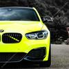 For BMW F20 F21 2pcs M Style Gloss Black Car Rear View Mirror Cover Caps Trim Shell Frame 118i 120i 120d 125i 125d M135i M140i