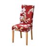 Spandex Chair Cover Stretch Home Dining Elastic Floral Print Chair Covers Multifunctional Spandex Elastic Cloth Universal Size