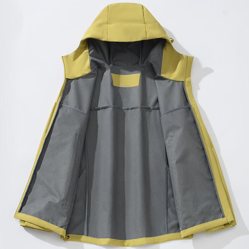 Men's Women's Waterproof Jacket Hiking Trekking Windbreaker Unisex Outdoor Sporty Rain Coat Windproof Climbing Clothes