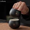 Taodingxuan Black Pottery Zen Tea Set