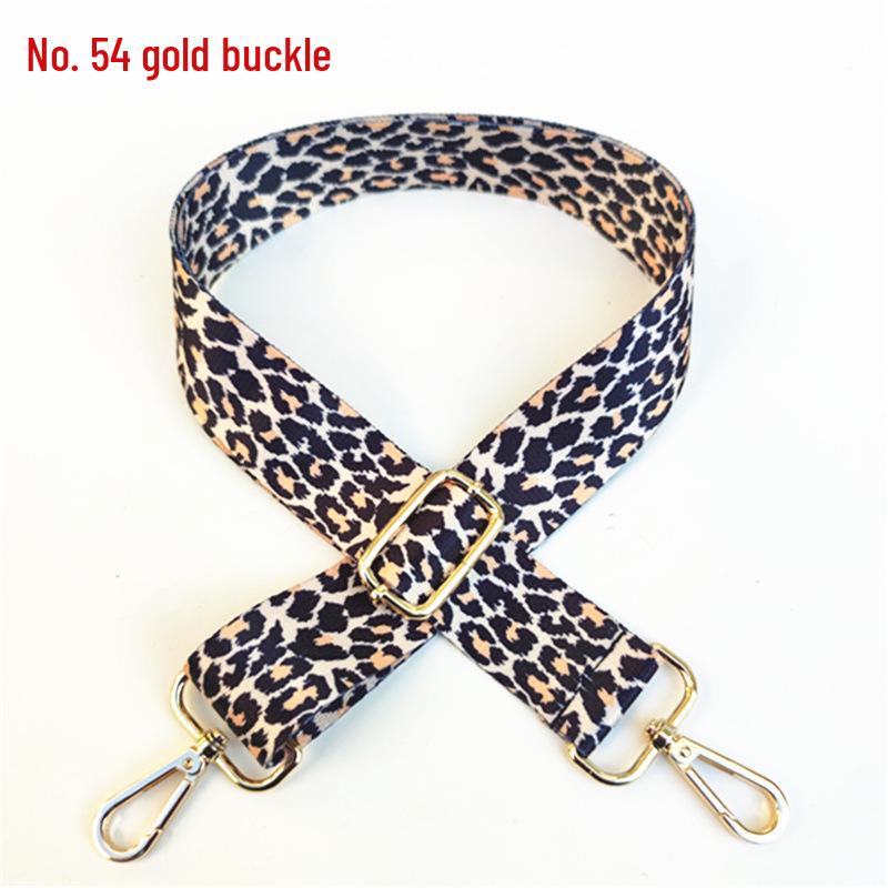 Colorful Ethnic Leopard Print Crossbody Bag Strap - Extended & Widened Replacement for Women's Shoulder Bags