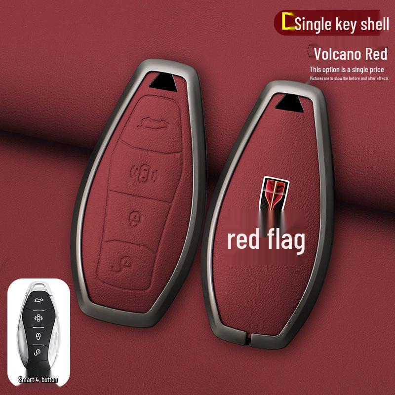 

Высококлассный чехол для ключа для моделей 2024 года Hongqi H5, HS3, HS5, H6, H9, HS7 OPP Bag