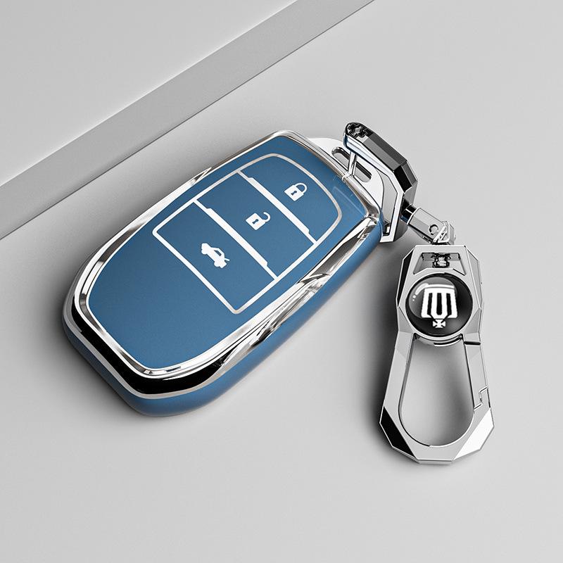 Premium Key Holder for 14th Gen Toyota Crown - High-End Key Case with Special Buckle for 12th Gen Model