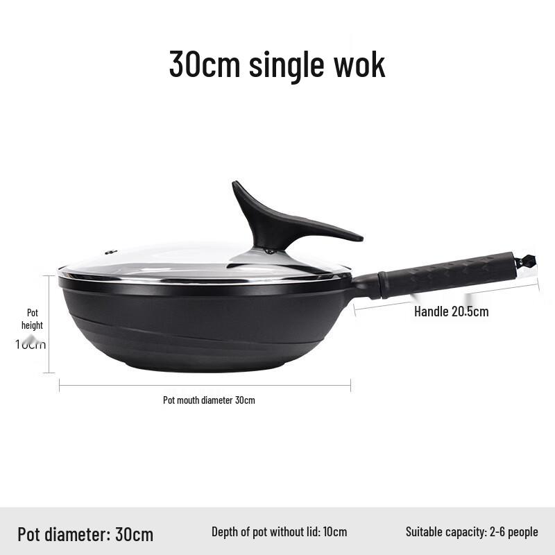 

Lilang 30cm Non-stick Frying Wok