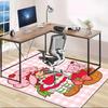 1pc Strawberry Princess6 Design Area Rug - Non-Slip, Soft & Cozy Floor Mat for Living Room, Bedroom, Office - Indoor/Outdoor Decorative Carpet