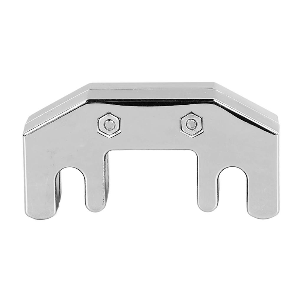 Cello Practice Mute Bow and String Noise Reduction Metal Cello Silencer Stringed Instrument Volume Reducer Silver Color