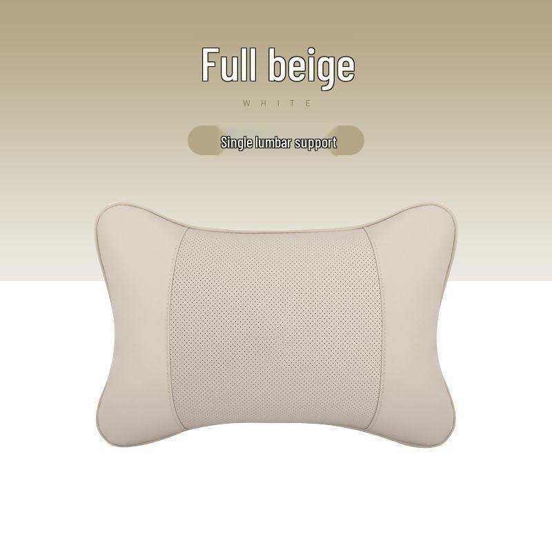 Zestaw poduszek podpierających szyję i lędźwie na zagłówek samochodowy na poduszkę oparcia