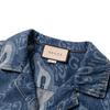 Gucci Shirts Men's Dark Blue Lapel Moderate Other 783811-XDCXR-4759