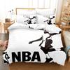 Set Biancheria da Letto 3D Pallacanestro Set Copripiumino Con Federe Singolo Matrimoniale Queen King Biancheria da Letto