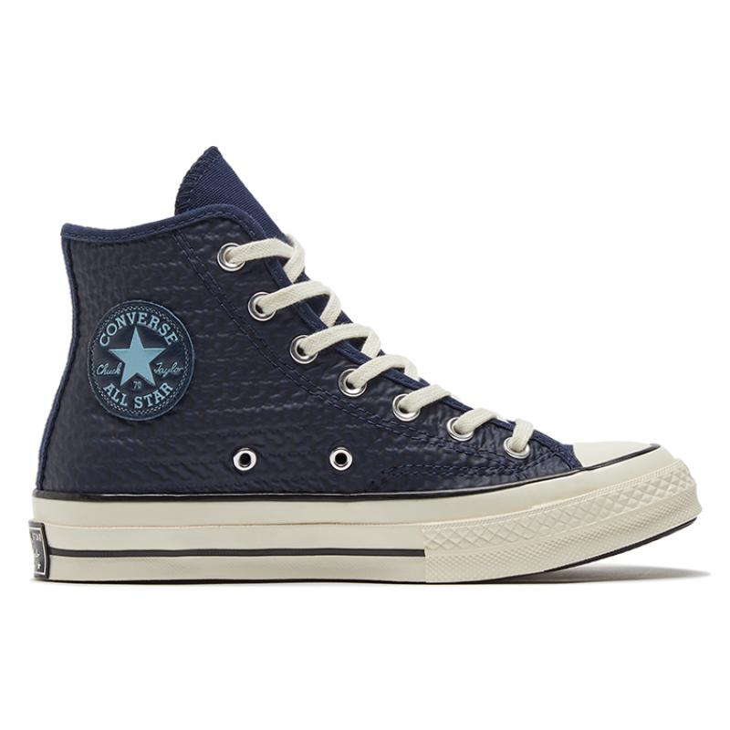Converse Chuck Taylor All Star 70 High Comfortable & Versatile Trend High Top Espadrilles Women's Dark Blue