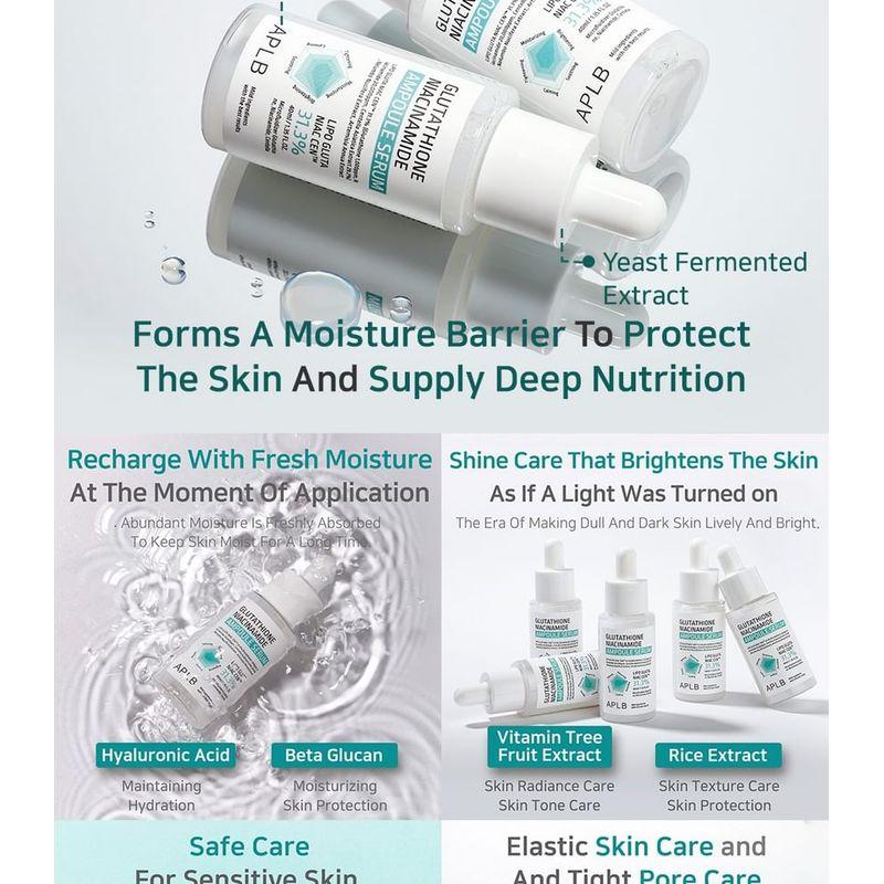 APLB - Glutathione Niacinamide Ampoule Serum Set