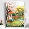CHENISTORY 40x50cm Kits de Pintura por Números Para Adultos Paisaje Pintura Acrílica Colorear Sobre Lienzo Kits de Inicio Para Regalo DIY