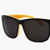 Puma Pu0087sk 002 Ripper Square Horn Rimmed Over Asian Fit Sunglasses