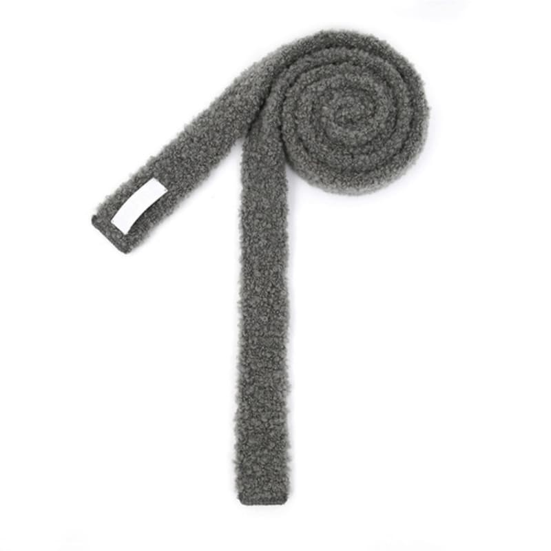UNDERCONTROL studio LINE MUFFLER / MOHAIR BOUCLE / CHARCOAL