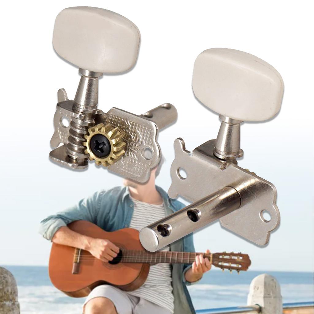 Gitarrensaiten-Stimmwirbel Gitarren-Mechaniken Set Gitarrensaiten-Stimmwirbel Mechaniken für Akustik-E-Gitarre 3L 3R