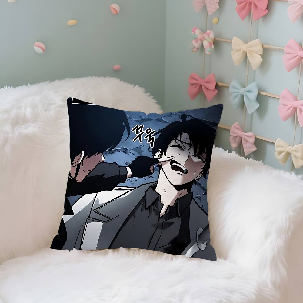 Kim Dokja ORV Case Plush Fabric Soft Pillowcase Double Sided Print Cushion Cover Household Gifts
