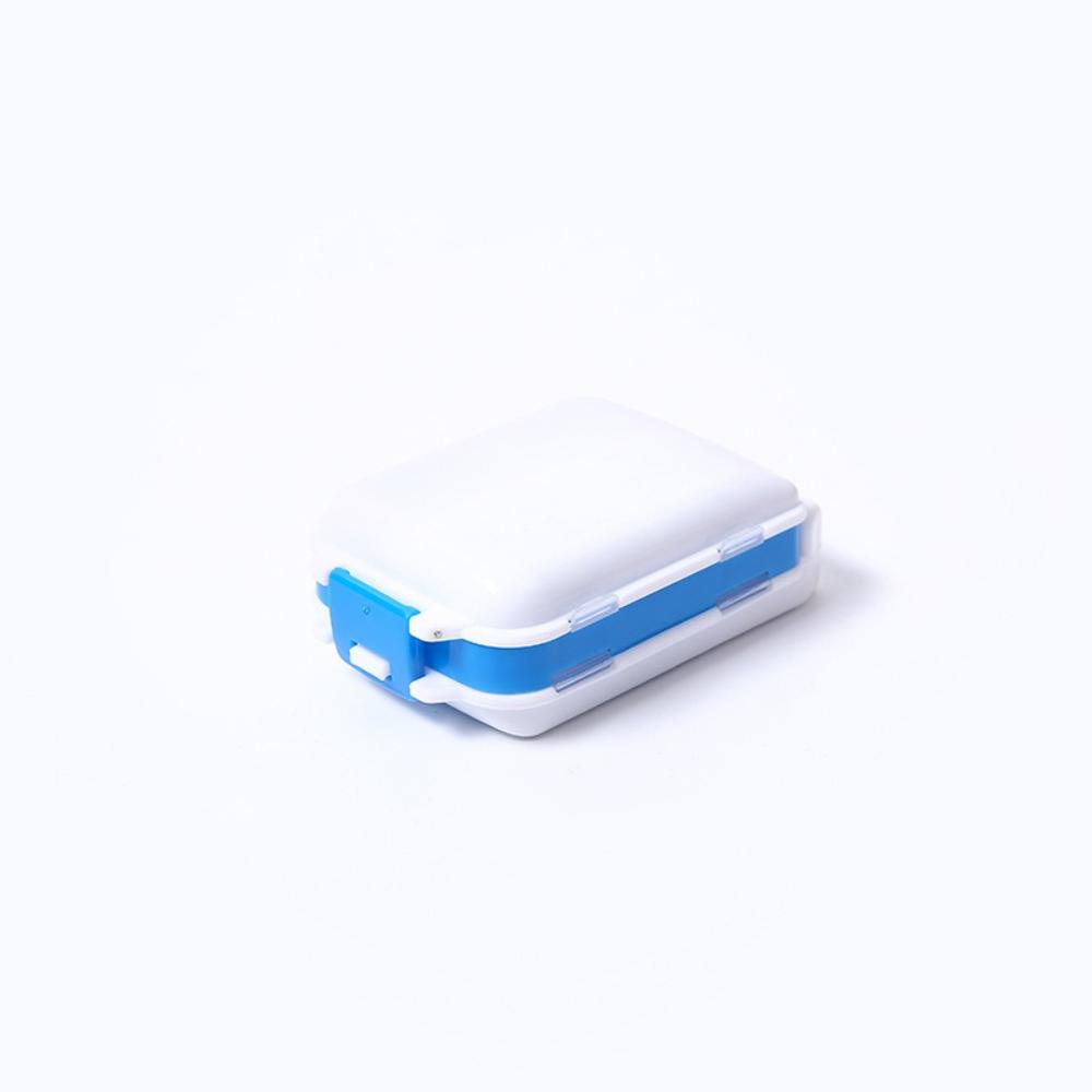 New Portable Weekly Pill Organizer 8 Grids Medicine Pill Box Small Travel Vitamin Cases Container Storage Tablet Fish Oils Tools
