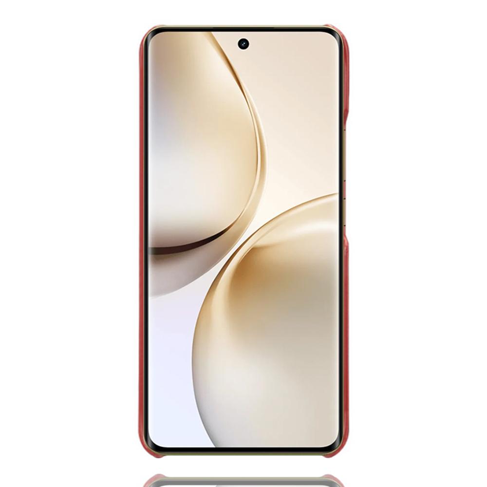 For Realme 14 Pro 5G Case Dual Card Slots PU Leather+Hard PC Phone Cover