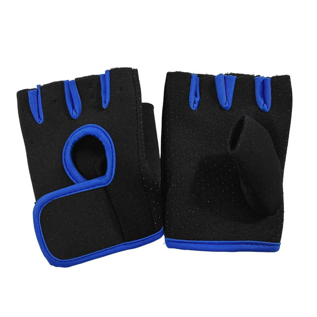 Half Finger Fitness Gloves, Training Gloves, Unisex, Breathable Yoga Equipment Training Gloves, Half Finger Anti Slip Shock-absorbing Riding Gloves