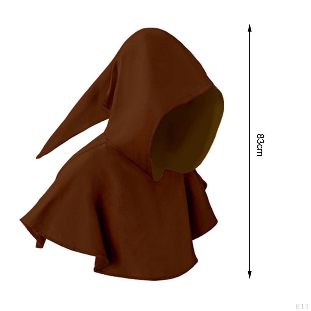 Gothic Hooded Cloak for Halloween Costume Party
