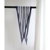 Art stripe high quality mulberry silk silk scarf high sense versatile diamond scarf streamer women's gift small scarf