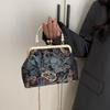 Chinese Style Embroidery Crossbody Bag Patchwork National Style Bags for Women Hasp Simple Fashion Women's Handbags