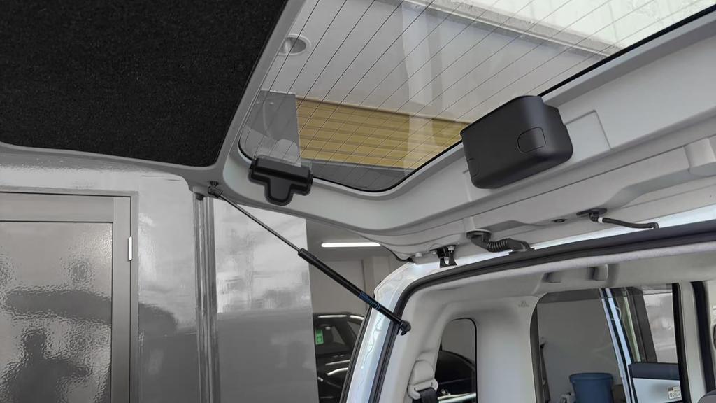 BIBIBO Daihatsu Move Canvas LA850/860S Dedicated Rear Defogger Cover, Cable Protection, Rear Heat Wire