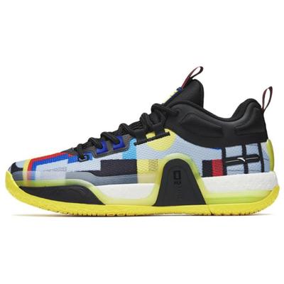 Dominator Shock Absorption Non-Slip Wear-Resistant Low-Top Basketball Shoes Men Sneaker Black Yellow 112241112-6