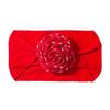 New baby nylon headscarf cute solid color baby fontanelle elastic headband comfortable children's hair accessories