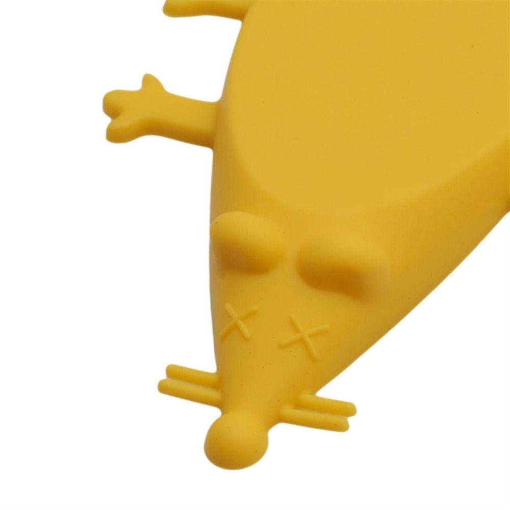 Door Suction Silicone Door Stoppers Door Holder Wall Protector Mouse Shaped Doorstops Door Rear Retainer Door Buckle