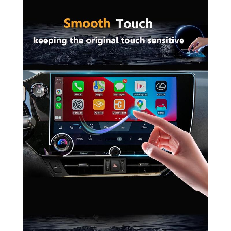 14 Inch Screen Protector For Lexus NX NX250 NX350 -2025 Tempered Glass Protective Film Car Navigation GPS Accessories