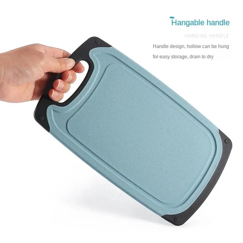 Kitchen Tools FDA Wheat Straw Plastic Cutting Board Three-piece Cutting Board for Cutting Vegetables, Fruits and Meat
