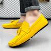 Leather Fashion Walking Shoes Men New Arrival Men Lightweight Loafers Handmade Men Casual Outdoor Shoes Mens Slip on Footwear