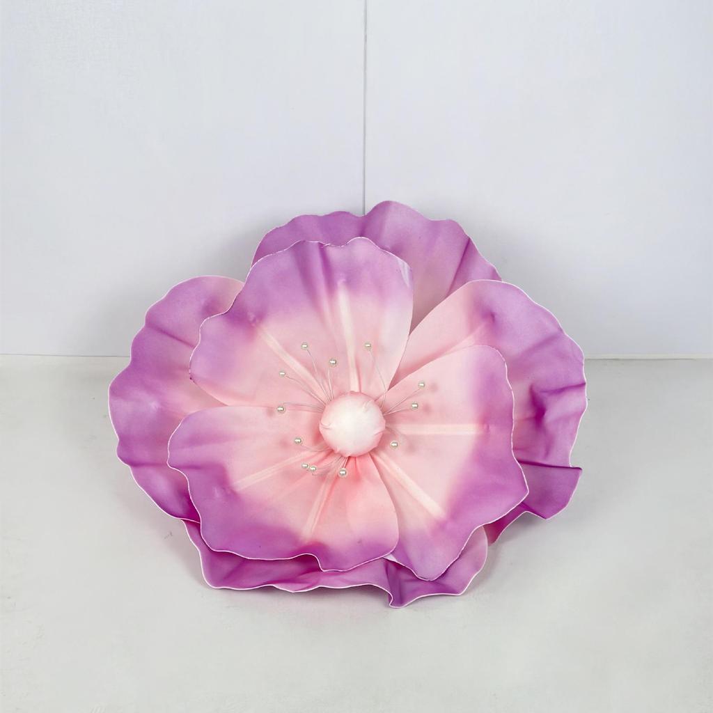 Large Poppy Paper Flower Art Stand for Weddings & Displays