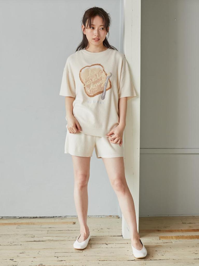 Gelato Pique Ribbed Shorts PWNP252048IVRF