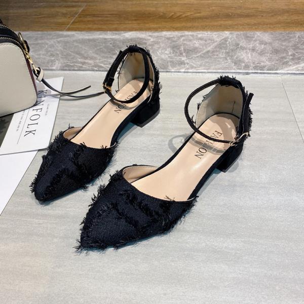 

Модные босоножки на прозрачном блочном каблуке Женская обувь На все случаи жизни 2025 Лето Массивные Девушки Гладиаторы Закрытые Новые Римские Сандалии Закрытый Носок Сандалии 2 35