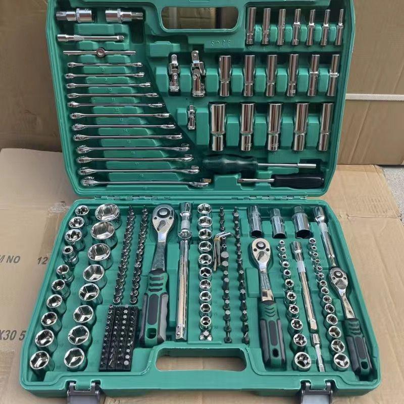 2-Piece Car Repair Socket & Wrench Tool Set