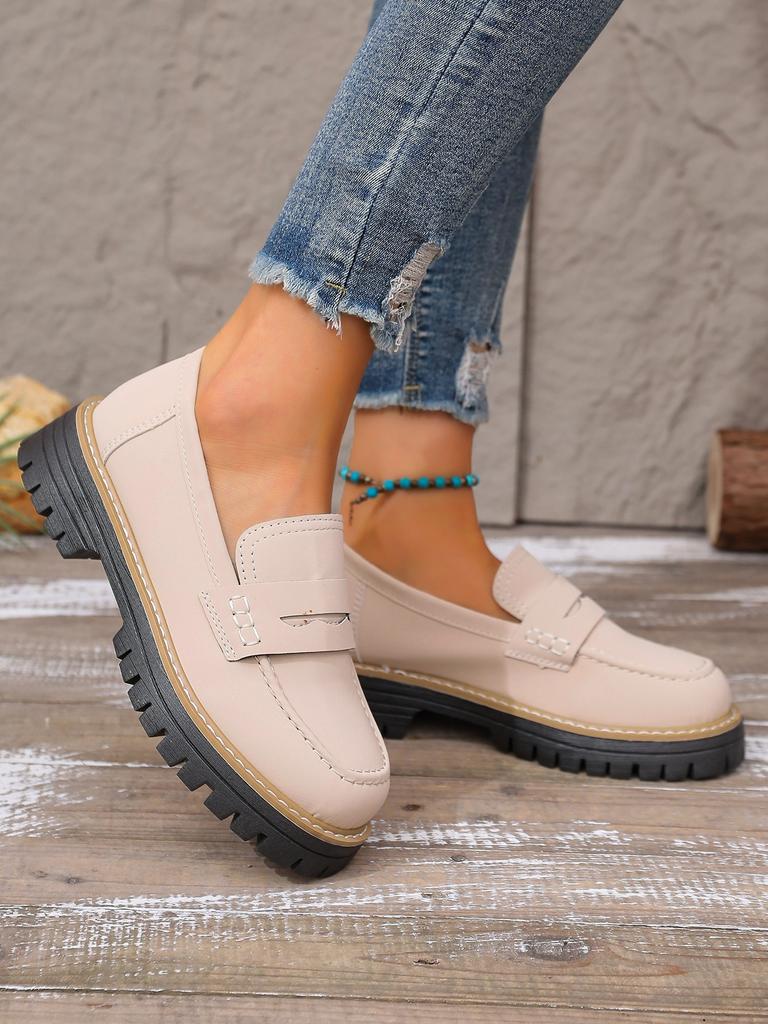 Women's Shoes - Single Shoes, Thick-soled Shoes