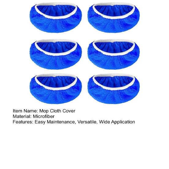 4/6Pcs Mop Cloth Cover Easy to Clean Efficient Deep Cleaning Deep Wet Wash Mop Pads Multifunctional Cleaning Companion