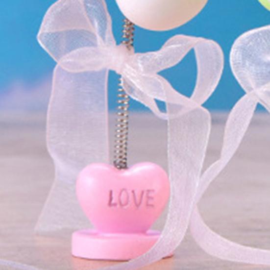 Car Decoration Balloon Design Heat Resistance Resin Balloon Shape Car Decoration Dashboard Clay Ornaments for Decoration