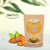 Notre Poudre de Kasturi Haldi Naturelle OurHerb pour la Beauté du Visage (100g | 3.5 Oz) | Curcuma Sauvage | Kasturi Manjal pour une Peau Radieuse | 100% Pur, Sans Produits Chimiques,