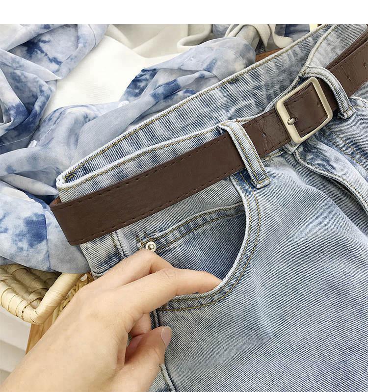 2021 Trendy Women's High-Waist Slimming Loose Denim Jeans