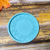 Multifunctional Coaster Silicone Mold Vintage Flower Mats Silicone Mold Ornament Gift for DIY Epoxy Making Cups Crafts