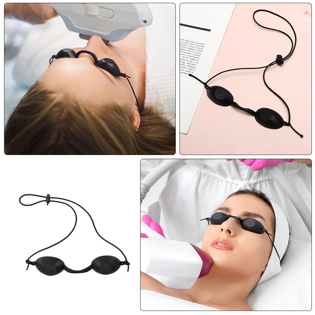 5 Pcs Protective Goggles Eye Shades Tanning Safety Goggles Uv Proof Reusable Eye Mask Eye Protection Cover Health Care