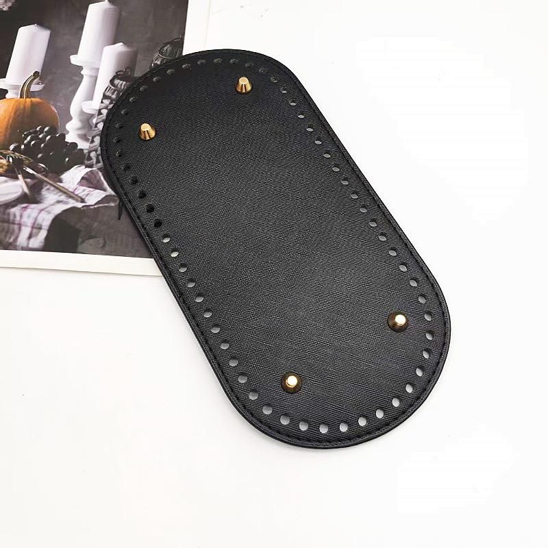 Ovaler Boden für DIY Häkel- und Strick-Bucket-Bag - Handgefertigtes Webzubehör