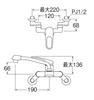 SANEI Single Mixing Faucet K27CDK-13