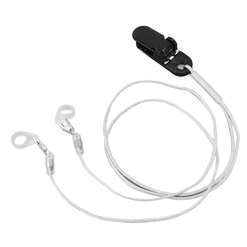 2pcs Sound Aid Clip Holder Lanyard Prevent Loss Ear Aids Accessories Sound Amplifier Clamp Rope