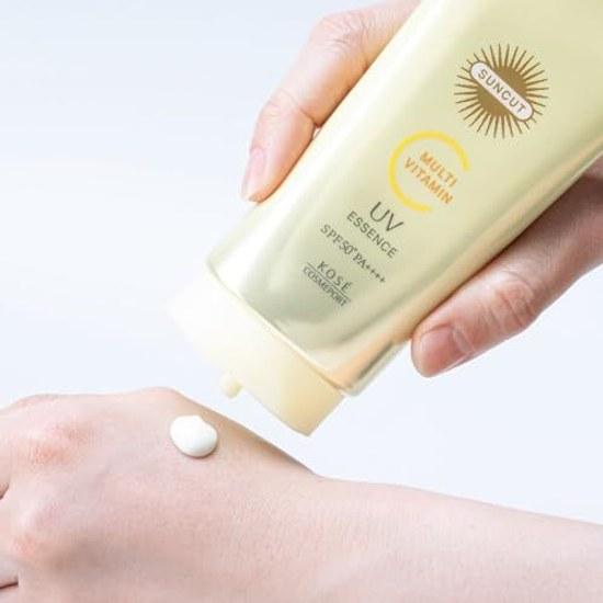 Suncut KOSE Multi Vitamin UV Essence SPF50+ PA++++ 80g Sunscreen bonus